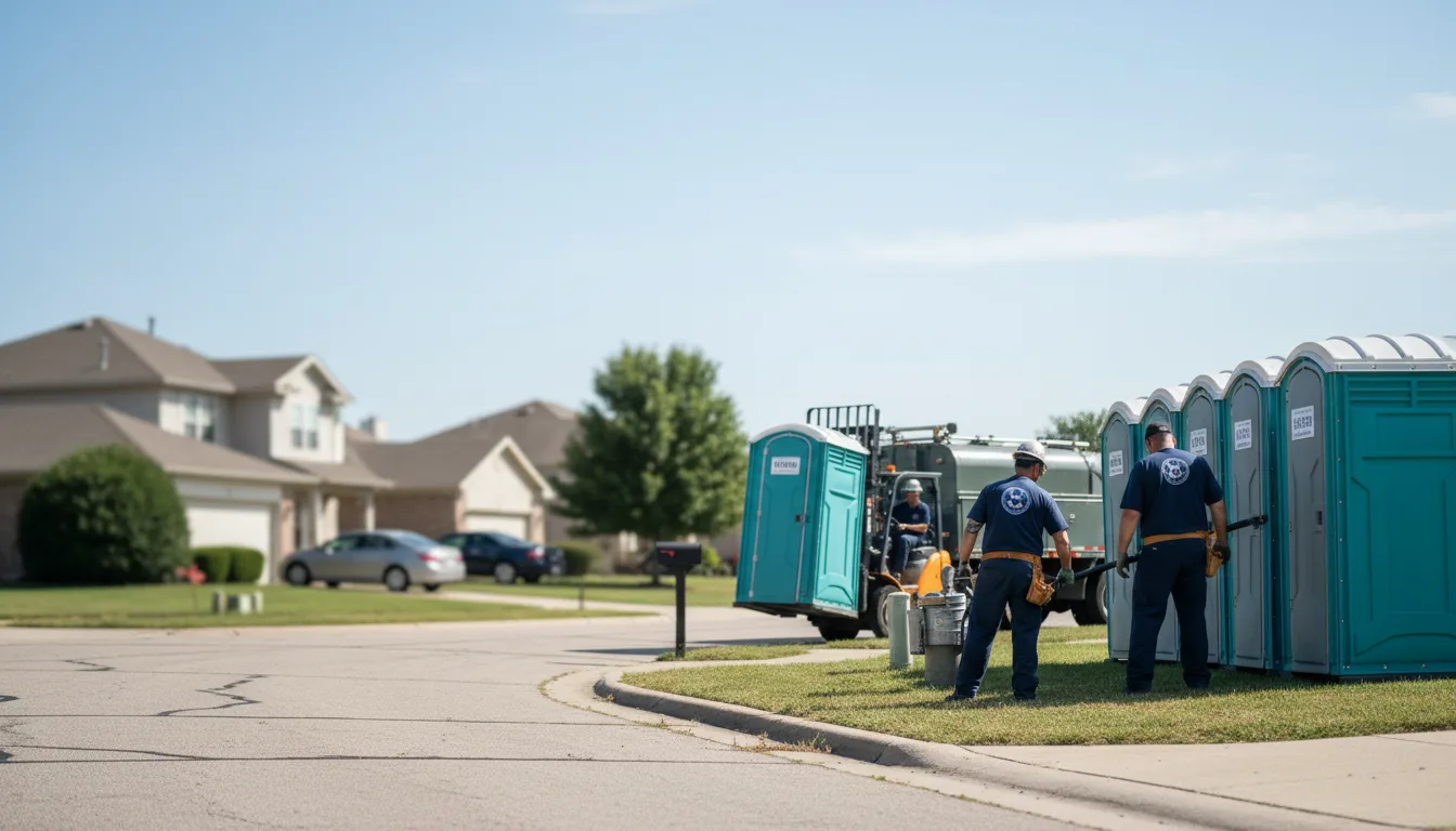 Porta Potty Rental in River Falls, WI near me